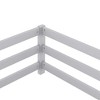 Okak Montessori Floor Bed Twin/Full Size,Modern Low Profile Toddler Bed with Safety Rails, Solid Wood Frame for Kids Bedroom Nursery - 4 of 4