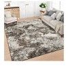 Machine Washable Modern Abstract Area Rug For Living Room Ultra Thin Non Slip Non Shedding Soft Carpet For Bedroom Low Pile Stain Resistant Indoor Ma - 4 of 4