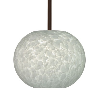 Besa Lighting Luna 1 - Light Pendant in  Bronze