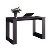 INFURNIC Desks Writing Desk with Ample Workstation Sturdy Legs and Stylish Sophisticated Design, Black, 23.6"*47.2"*28.7" - 3 of 4