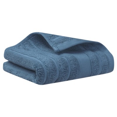 Unique Bargains Cotton Striped Pattern Comfortable Hand Towels for Bathroom Travel 2 Packs