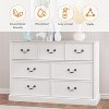 Garvee 7 Drawer Dresser for Bedroom, Wooden Chest of Drawers with Ample Storage for Bedroom, Living Room, Closet, Stylish and Sturdy - 4 of 4