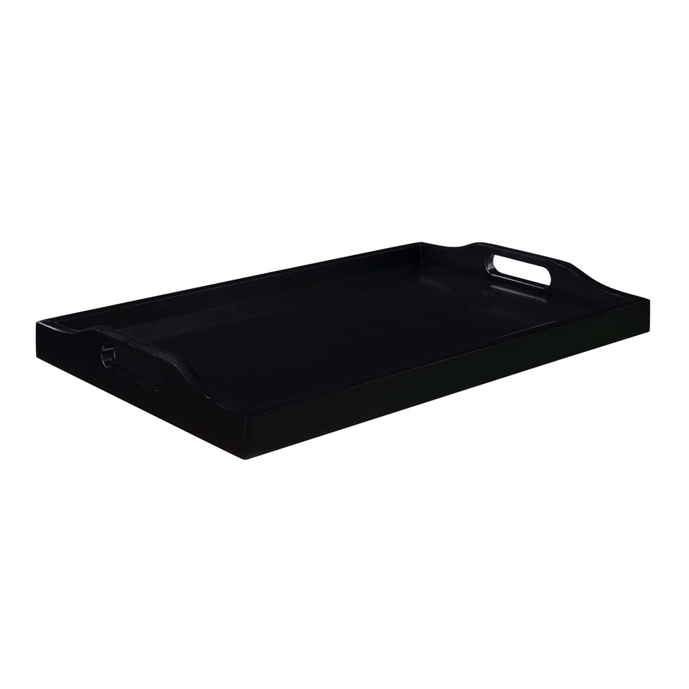 Photos - Other interior and decor Designs2Go Serving Tray Black - Breighton Home