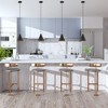 Livex Lighting Metal Shade 1 - Light Chandelier in  Brushed Aluminum - 2 of 2