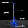 SILVEL 12 Inch Measuring Wheel, MAX9999FT Measuring Wheel in Feet and Inches, One key to Zero Rolling Tape Measuring Wheels, Blue - 4 of 4
