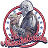 Women's Star Wars The Mandalorian Fourth of July Grogu and Mando Frame T-Shirt - 2 of 4