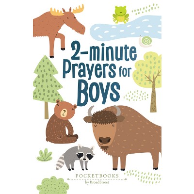 2-Minute Prayers for Boys - by  Broadstreet Publishing Group LLC (Leather Bound)