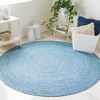 Braided BRD351 Hand Braided Area Rug  - Safavieh - 2 of 3