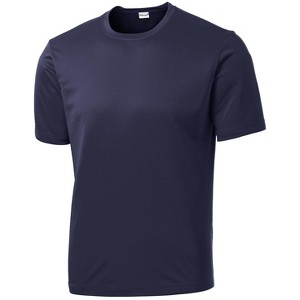 Mafoose Men's Active T Shirts Crew Neck High Visible Sun Protection Cool Dry Fit Athletic Workout Running T-Shirts for Men - 1 of 4