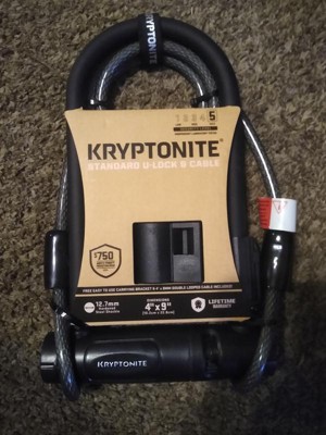 Kryptonite 12.7mm U-Lock Bicycle Lock Standard