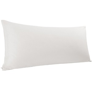 PiccoCasa 90GSM Microfiber Solid Soft Full Replacement Body Pillowcases - 1 of 4