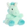 Aurora Palm Pals 4.5" Tilly Blue Unicorn Blue Stuffed Animal - 2 of 4