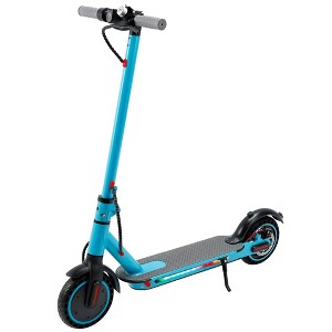 Topteng Folding Electric Scooter for Adult with Deck Light - 220lb Capacity, 21.8 Mile Range, 8.5" Wheels - 1 of 4