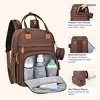 BabbleRoo Polyester Diaper Bag Backpack for Stylish Parents, Spacious Baby Bag, Versatile Baby Diaper Bag - 3 of 4