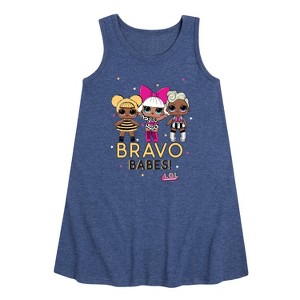 - LOL Surprise! - Bravo Babes Graphic Sleeveless Aline Dress - 1 of 4