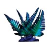 GloFish Green and Yellow Medium Fluorescent Blue LED Light Fern Plant Aquarium Decor - 3 of 3
