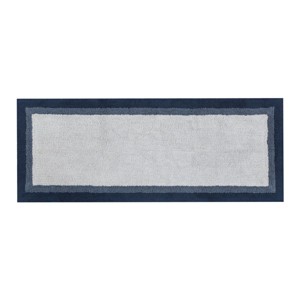 ChicFurnit Bath Rug and Mat Cotton Tufted Bath Rug with Absorbent Soft Texture for Bathroom Use, Gray, 60"*24"*0.5" - 1 of 4