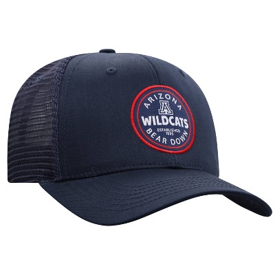 NCAA Arizona Wildcats Men's Black Twill with Hard Mesh Back Hat