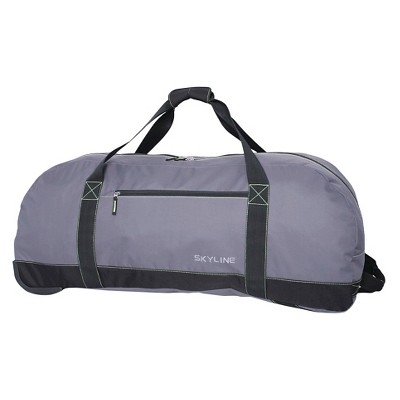 duffel bag luggage with wheels