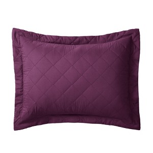 BrylaneHome BH Studio Reversible Quilted Sham - 1 of 4