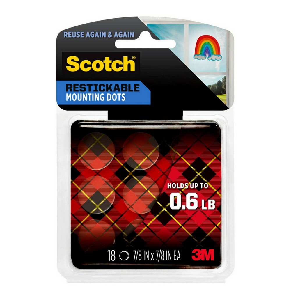 Scotch 18ct Restickable Mounting Dots