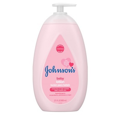 Johnson's Moisturizing Pink Baby Lotion with Coconut Oil - 27.1 fl oz