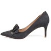 Journee Collection Womens Marek Pointed Toe Mid Heel Pumps - 2 of 4