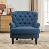 NicBex Modern Nailhead Trim Button-Tufted Accent Chairs for Living Room,Comfy Upholstered Lounge Chair with Curved Backrest - 2 of 4