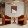 Christopher Knight Home Lotus Modern Upholstered Boucle Barrel Accent Chair (Set of 2) - 2 of 4