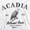 Men's Acadia National Park Bald Eagle Icon Crewneck Sweatshirt - 2 of 4