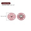 Unique Bargains Alloy Invisible Durable High Hardness Buckle Fasteners Press Studs Buttons 5 Pcs - 2 of 4