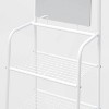 Metal Garment Rack with Mirror and Shelving White - Brightroom™ - 2 of 2