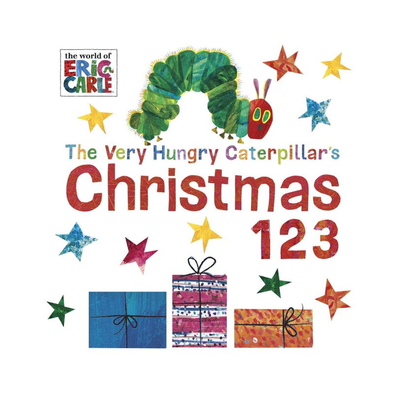Very Hungry Caterpillar Christmas 123 - by Eric Carle (Board Book), 1 of 4