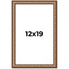 PosterPalooza | Slim Profile Gold Picture Frame - UV Acrylic, Foam Board Backing, Hanging Hardware - 2 of 4
