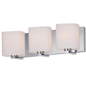 Maxim Lighting Wrap 3 - Light Vanity in  Polished Chrome - 1 of 3