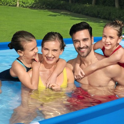 Bestway Steel Pro 13' x 32" Blue Rectangular Above Ground Pool