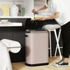 Dolonm 50L Smart Sensor Trash Can - Automatic Motion-Activated Lid, Stainless Steel, Hands-Free, Silent Closing - 2 of 4