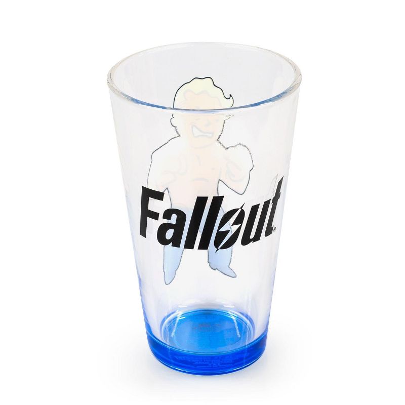 Just Funky Fallout Collectibles | Fallout Vault Boy Pint Glass | 16 Ounces | Xbox One Gift, 4 of 7