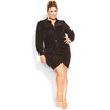 Women's Plus Size Chloe Dress - bronze | CITY CHIC - 4 of 4