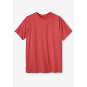 Boulder Creek by KingSize Men's Big & Tall Heavyweight Longer-Length Crewneck T-Shirt - 1 of 4