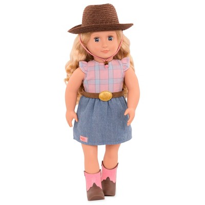 cowgirl outfit for 18 inch doll