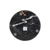20.3" Louisa Black Marble Round Cutting Board with Leather Loop - 4 of 4