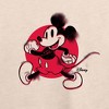 Women's - Disney - Mickey & Friends Lightweight French Terry Wide Neck Long Sleeve Shirt - 2 of 4