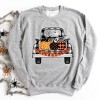 Simply Sage Market Women's Graphic Sweatshirt Trick Or Treat Truck - 3 of 4