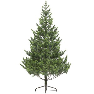 NAYSAYE 6FT Artificial Christmas Tree Sparse Realistic Cedar Tree with 1933 Branch Tips for Home Office Holiday, Green, 42.5"*42.5"*76.8" - 1 of 4