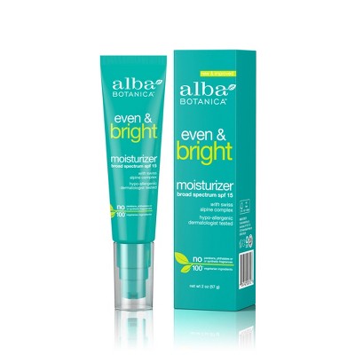 alba botanica moisturizer