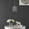 Vega Chandelier - LIT4442 - Clear/Chrome - Safavieh - 3 of 4
