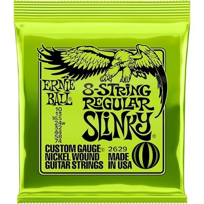 Ernie Ball Regular Slinky 8-String Nickel Wound Electric Guitar Strings