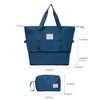 5 PCS Premium Expandable PC Luggage Set with Travel Bag and Toiletry Bag, 360° Spinner Wheels and TSA Lock, 21"+25"+29" - ModernLuxe - 3 of 4