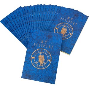 Playbees Passport Sticker Books – 24-Pack of Fun, Travel-Inspired Stickers for Kids! - 1 of 4